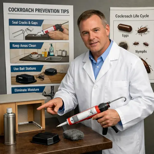 Dicas preventivas contra infestações de baratas domésticas e comerciais